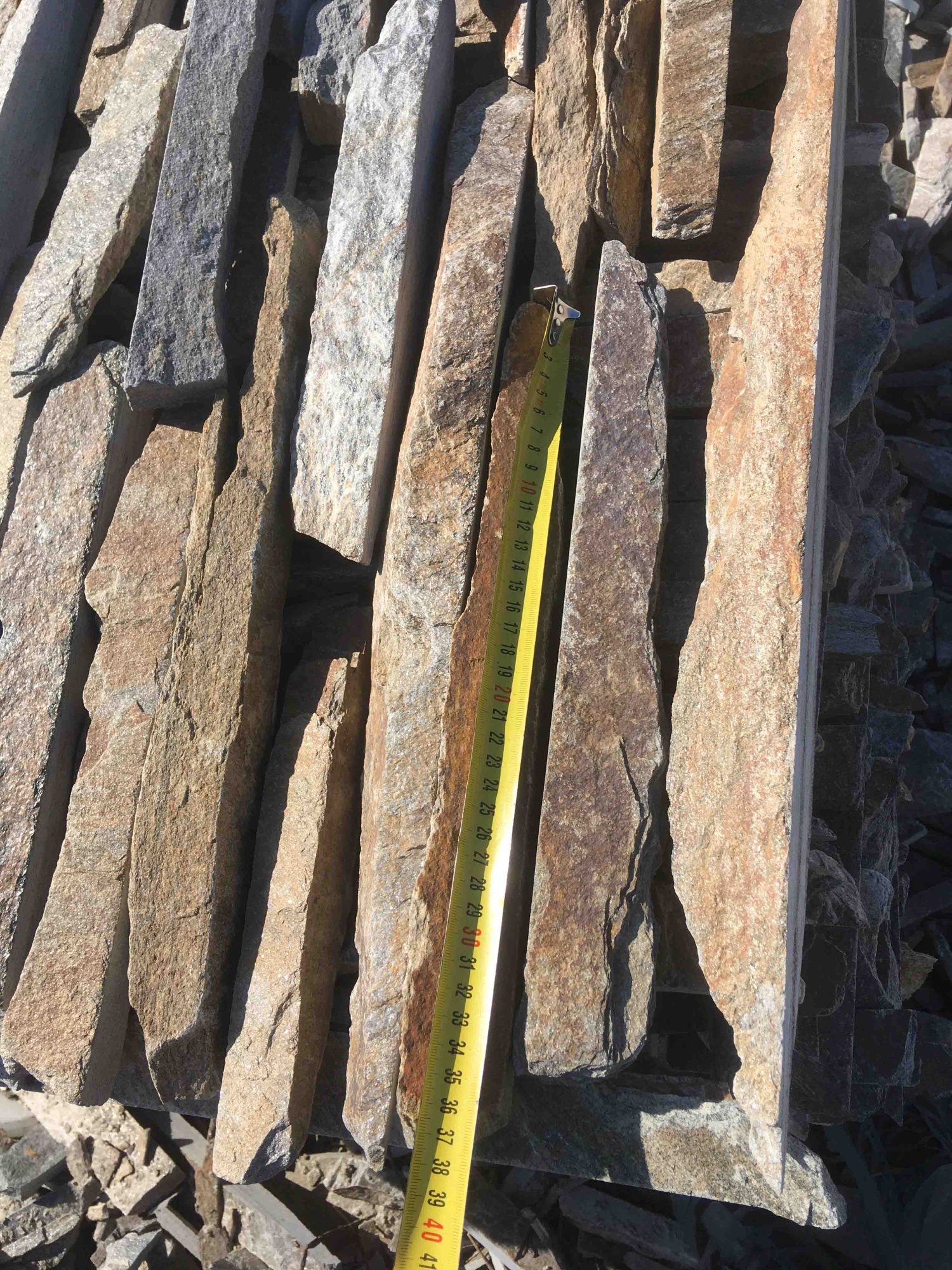 Горбушка златолит мультиколор для облицовки купить в Новосибирске