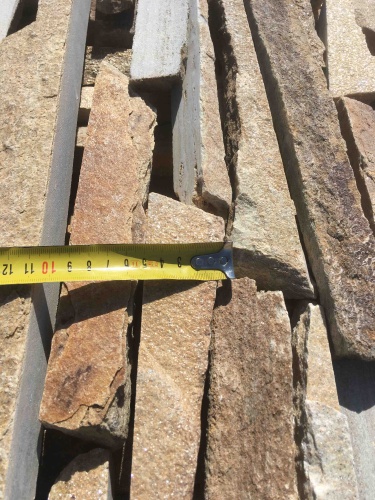 Горбушка златолит золотистый для облицовки купить в Новосибирске