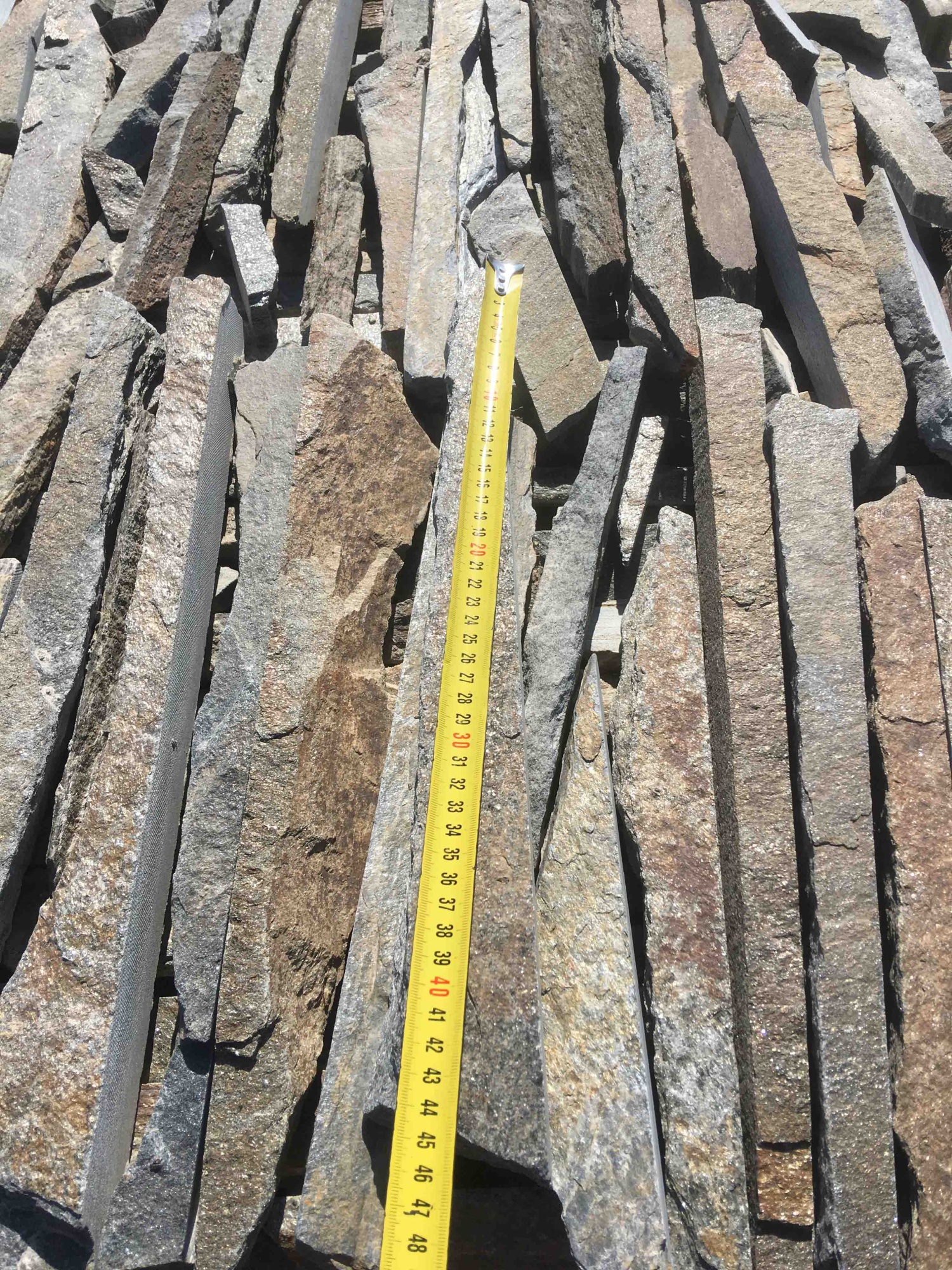 Горбушка златолит мультиколор для облицовки купить в Новосибирске