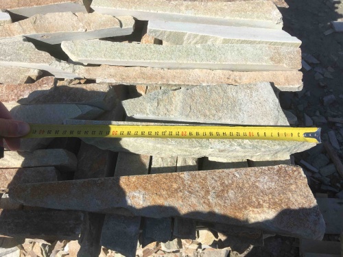 Горбушка златолит золотистый для облицовки купить в Новосибирске