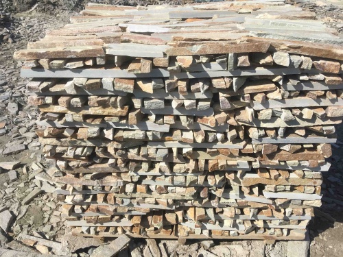 Горбушка златолит золотистый для облицовки купить в Новосибирске