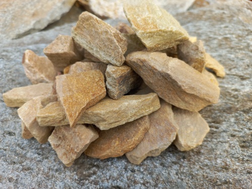 Златолит жёлтый декоративная каменная крошка купить в Новосибирске