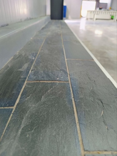 Плитка чёрная из натурального камня фасадная 30 см * 5 см, толщина 7 мм -30 мм купить в Новосибирске