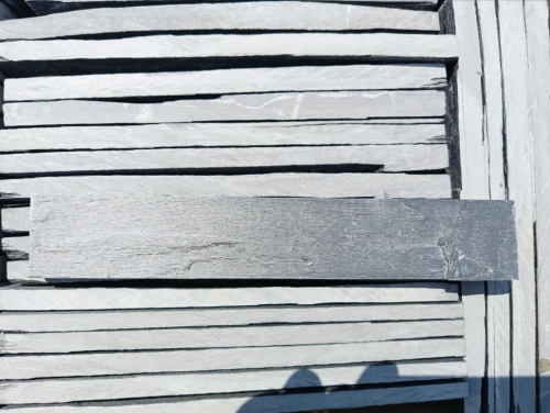 Плитка чёрная из натурального камня фасадная 30 см * 5 см, толщина 7 мм -30 мм купить в Новосибирске