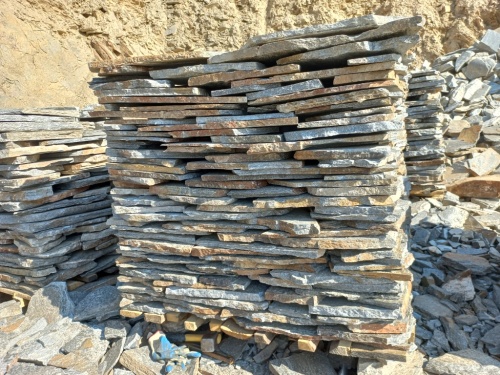 Плитняк серицит облицовочный 10-20мм купить в Новосибирске